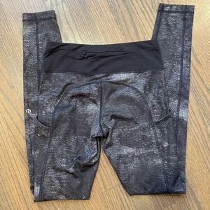 Lululemon Speed Tight II *Full-On Luxtreme
Sequin Snake Slate Black / Black